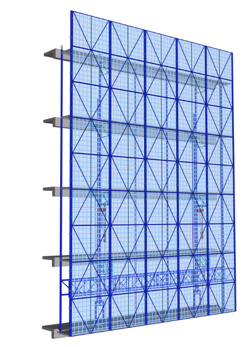 XHR700型全鋼結(jié)構(gòu)附著式升降腳手架 XHR700型全鋼結(jié)構(gòu)附著式升降腳手架
